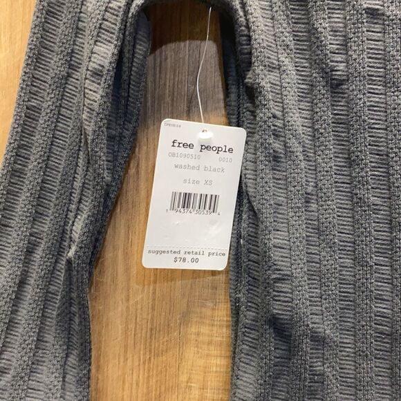 FREE PEOPLE - Ice Cold Lace Up Top - Picture 4 of 4